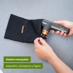 BEURER - Masajeador Electrico Usb Pistola Massage Gun Recargable Mg79 Negro