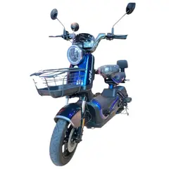 CANAAN - BICICLETA ELECETRICA HK AZUL350W