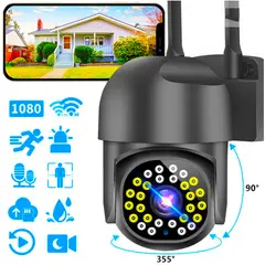 ONE PIXEL - Cámara De Seguridad Exterior Inteligente Wifi HD