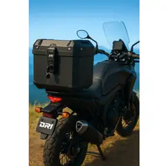 DR1 - Maletero Baul Moto 45Lt Base Espaldar y Obsequio