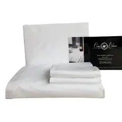 CISNE BLANCO - Juego De Sabanas Cama King 100% Algodón
