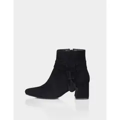 STIVALI - Botin Vanila Ante Negro