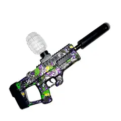 GENERICO - Pistola De Hidrogel Ametralladora Automatica + Accesorios