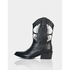 STIVALI - Texana Duna Negro x Blanco