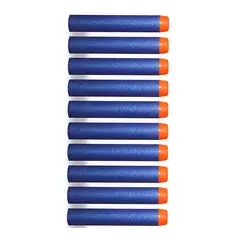 GENERICO - Dardos (balas) Para Pistolas Nerf N-strike Gun X 10 Piezas