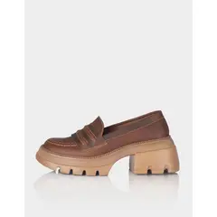 STIVALI - Mocasin Zamora Cuero Miel