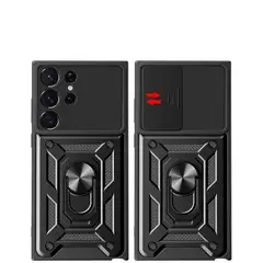 GENERICO - Forro Estuche Protector Funda Para S24 Ultra Con Protector De Cámara