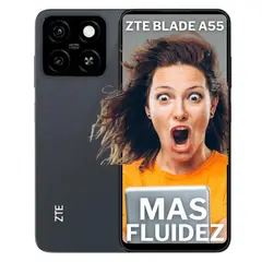 ZTE - Celular BLADE A55 128GB4GB - Negro