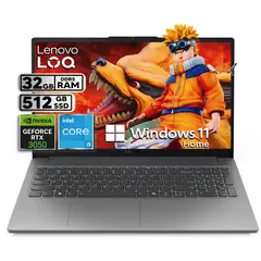 LENOVO - Portátil Gamer LOQ Intel Core i5-12450HX RTX 3050 32GB RAM 512GB SSD 15.6” FHD