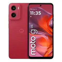 MOTOROLA - Moto g 05 128gb - Rojo