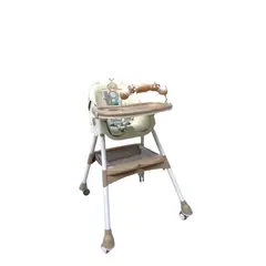 GENERICO - Silla Comedor Multifuncional Plegable Y Reclinable Beige