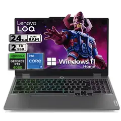 LENOVO - Portátil Gamer LOQ 15IRX9 Intel Core i7-13650HX 24GB RAM 2TB SSD RTX 4060 WIN11 HOME 15.6”FHD