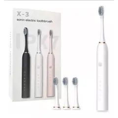 GENERICO - Cepillo Dental Eléctrico IPX7 / 4 Cabezas / 7 Modalidades