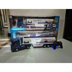GENERICO - Camión Cisterna a Control Remoto con Luces LED Gran Tamaño
