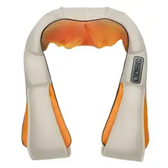 GENERICO - Masajeador Cervical Electrico Espalda Cuello Vibracion Color Nude