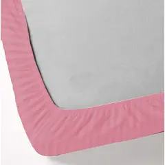 GENERICO - Juego De Sabanas QUEEN 30cm rosado - Planchado Permanente 600h