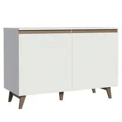 MADESA - Mueble de Cocina Bajo Reims 120m 2 Puertas con Encimera Bla