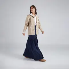 JULIANA SANCHEZ - Chaqueta Aquí florezco - Caqui