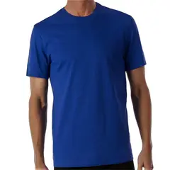 TOMMY HILFIGER - Pack Celeste De 3 Camisetas De Cuello Redondo Con Logo 09TCR01421