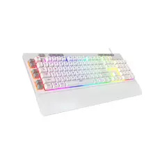 REDRAGON - Teclado Gamer Rgb Descansamuñecas Multimedia Shiva
