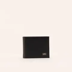 MARIO HERNANDEZ - Billetera Extraplana Con Inserto Negro Etna Esencial
