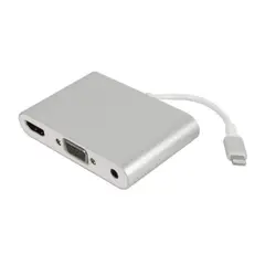 JALTECH - CABLE ADAPTADOR VIDEO LIGHTNING 3 EN 1
