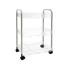 DIMATEX LEON - Organizador Multiusos Estante Móvil 3 Niveles Refmontero