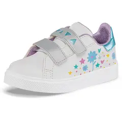 LOS GOMOSOS - Tenis Casuales Stimpy Blanco-Azul para Niña