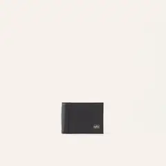 MARIO HERNANDEZ - Billetera Slim Horizontal Negro Etna Esencial