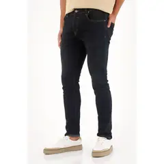 TENNIS - Jean Skinny tiro medio azul oscuro para hombre