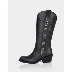 STIVALI - Bota Barbara Cuero Negro