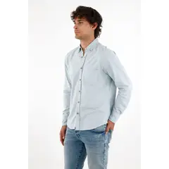 TENNIS - Camisa Oxford manga larga para hombre