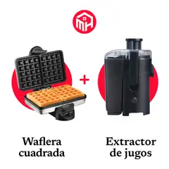 HAMILTON BEACH - Waflera Cuadrada y Extractor de Jugos