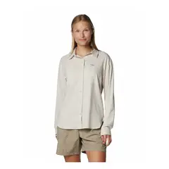 COLUMBIA - Camisa Mujer SILVER RIDGE UTILITY Gris claro
