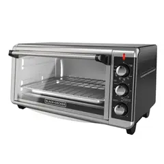 BLACK+DECKER - Horno eléctrico extra ancho