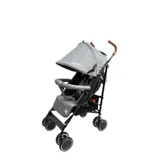 FRAGOLA KIDS - Coche Paseador Bebe Tipo Sombrilla Reclinable Premium Gris