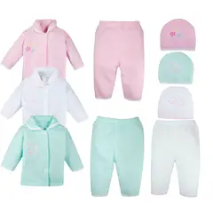 BABY KDS - Set conjunto 9 piezas glotoncitos - bebe niña