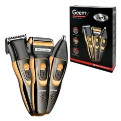 GENERICO - Maquina De Afeitar Patillera Nasal Geemy 3 En 1 Recargable