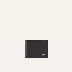 MARIO HERNANDEZ - Billetera Extraplana Con Inserto Negro Chili Esencial