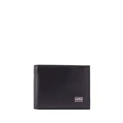 MARIO HERNANDEZ - Billetera Extraplana 6 Tarjetas Negro Etna Esencial