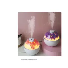 GENERICO - Mini Humidificador 130 Ml Difusor Aroma Flores Moradas