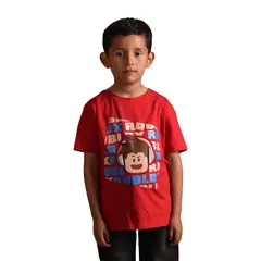 BIGBOYS - Camiseta Roblox Roja Niño