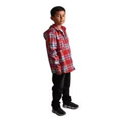 BIGBOYS - Camisa Leñador Rojo Azul Niño