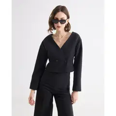 SEVEN SEVEN - Chaqueta Para Mujer Blazer Color Negro Marca #28080990