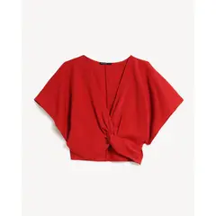 SEVEN SEVEN - Blusa Para Mujer Manga Corta Color Rojo Marca #28124110
