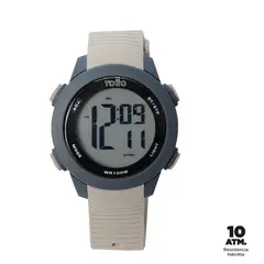 TOTTO - Reloj Digital Chron color Beige/Azul