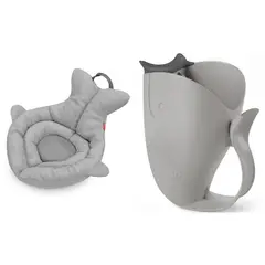 SKIP HOP - Bañera de bebé suave con taza enjuague Moby