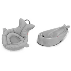 SKIP HOP - Bañera para bebé Moby 3 etapas Moby Grey