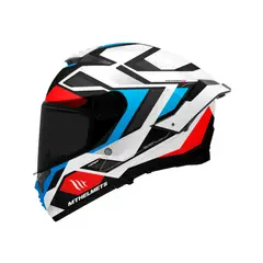 MT HELMETS - CASCO MT THUNDER 4 SV LABYRINTH A0 BLANCO BRILLO TALLA S