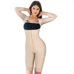 FAJAS TUFIT - Faja Larga Strapless Con Mangas F - 3407